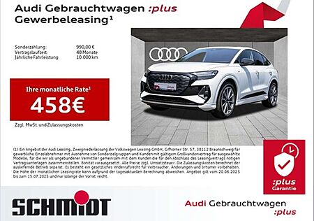 Audi Q4 e-tron Sportback 55 quattro S line LM20 Matrix LED Pan...
