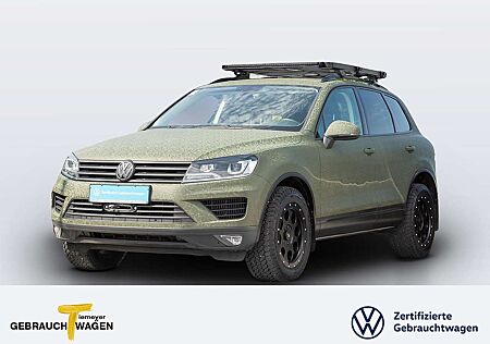 VW Touareg Volkswagen V6 TDI 4M HUNTER NAVI XENON LEDER AHK