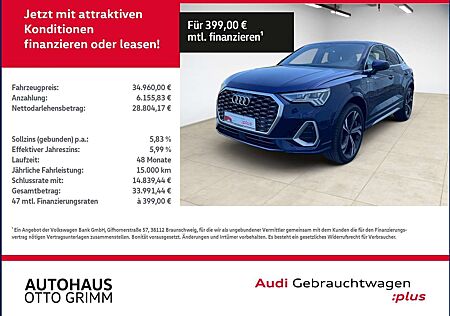 Audi Q3 45 TFSI e S line KLIMA NAVI LEDER ALU