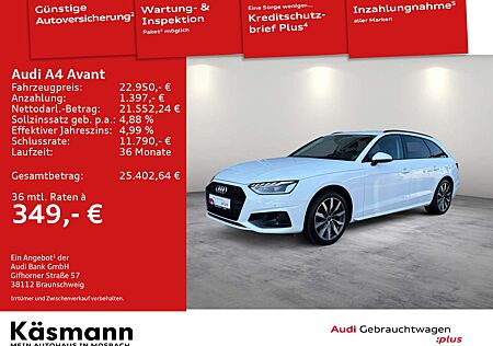 Audi A4 advanced 35TFSI LED NAV KAM VIRT SHZ