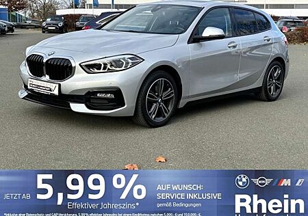 BMW 118 i 5-Türer Sport Line LED NAVI HUD PANO LHZ