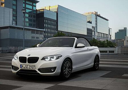 BMW 218 i Cabrio Sport Line HiFi H-K DAB 1. Hand