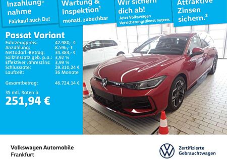 VW Passat Variant Volkswagen 2.0 TSI DSG 4Motion R-Line Navi I