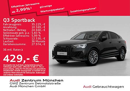 Audi Q3 45 TFSI e S tronic S line Virtual+/