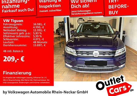 VW Tiguan Volkswagen 2.0 TDI Highline AHK DYNAUDIO Navi uvm