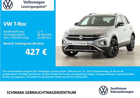 VW T-Roc Volkswagen Style 1.5 l TSI DSG *LED+*AHK*ACC*R-KAM*