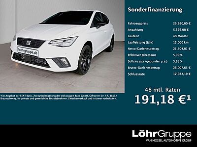 SEAT Ibiza FR 1.5 Black Ed. DSG UPE 34.990 per sofort