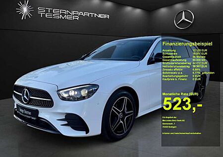 Mercedes-Benz E 300 d T 4M AMG+MBEAM+BURM+StHz+360°KAM+PANO+AHK