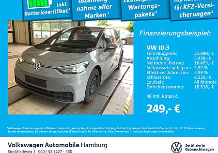 VW ID.3 Volkswagen Pro Performance Life Navi CarPlay Wärmepum.
