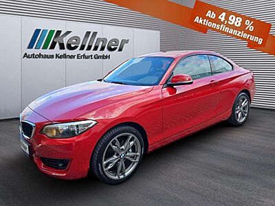 BMW 220 i Coupe*PDC vo+hi*Klimaautom*Alu*+ZV+Bordcomputer