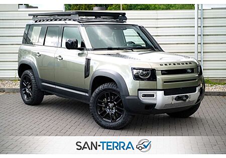 Land Rover Defender 110 3.0 D200 WINDE*ROOF-RACK*SNORKEL*LEDER*NAVI*SH