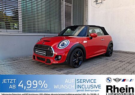 Mini Cooper S Cabrio LED Navi HUD DrivAs ParkAs