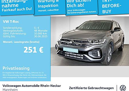 VW T-Roc Volkswagen 2.0 TDI R-Line DSG AHK Navi Kamera uvm