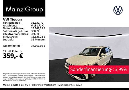 VW Tiguan Volkswagen 2.0 TDI DSG R-Line Pano Kamera Matrix ACC