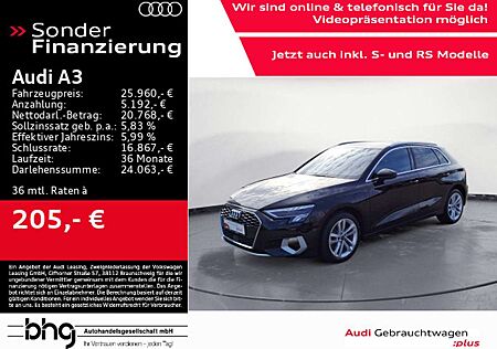 Audi A3 Sportb. 40 TFSIe S tronic