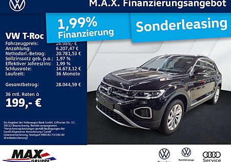 VW T-Roc Volkswagen 1.5 TSI DSG STYLE LED+DCP+PDC+AHK+ACC+LANE