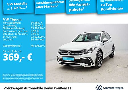VW Tiguan Volkswagen 2.0 TDI R-Line 4M*DSG*APP*IQ.LIGHT*NAV*AC