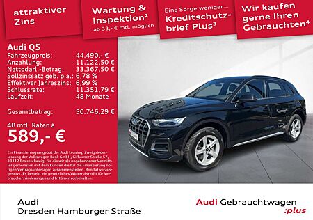 Audi Q5 40TDI Advanced quattro Matrix Navi Leder AHZV