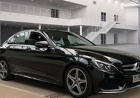 Mercedes-Benz C 180 AMG LINE 9G-TRONIC LED+ILS/AMBIENTE/SPUR+TOT/LEDER