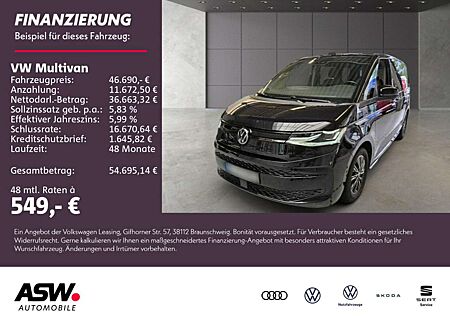 VW T7 Multivan Volkswagen 1.4 eHybrid DSG Matrix RFK Stdhz AHK
