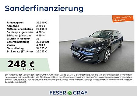 VW Passat Variant Volkswagen Business 2.0 TDI DSG AHK 360° 17"