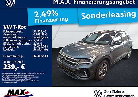 VW T-Roc Volkswagen 1.5 TSI DSG R-LINE LED+AHK+KAMERA+ACC+ALU+