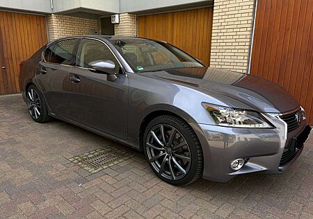 Lexus GS 450h 354PS-V6*LuxuryLine+President*Leder*Schiebedach*LexusGarantie*AHK*ACC*Vollausstattung*