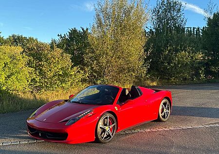 Ferrari 458 Spider*BRD*U-frei*Approved*LED*Carbon*Lift*JBL