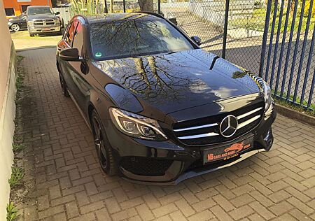 Mercedes-Benz C 250 d T AMG Line Autom / Leder/ 9 Gtr /Carbon