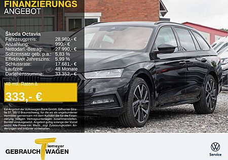 Skoda Octavia Combi 2.0 TDI DSG 4x4 AMBITION AHK PANO