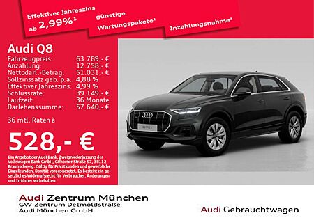 Audi Q8 55 TFSI e qu. tiptr. Virtual/StdKlima/Kamera