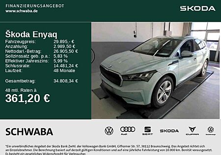 Skoda Enyaq 80 iV *LED*NAV*AHK*GRA*LANE*R-KAM*19"*