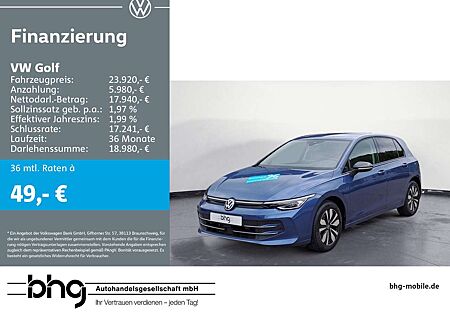 VW Golf Volkswagen 1.5 TSI OPF Life Navi Klima