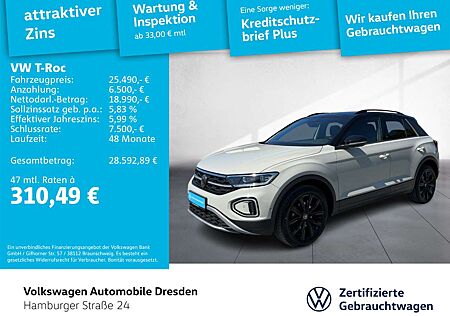 VW T-Roc Volkswagen Style 1.5 TSI DSG IQ.LIGHT APP KAM TRAVEL