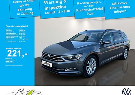 VW Passat Variant Volkswagen 2.0 TDI Comfortline *AHK*PDC*NAVI*SITZH*