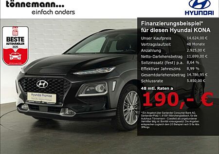 Hyundai Kona T-GDi TREND+VOLL-LED+NAVI+RÜCKFAHRKAMERA+NEBELSCHE