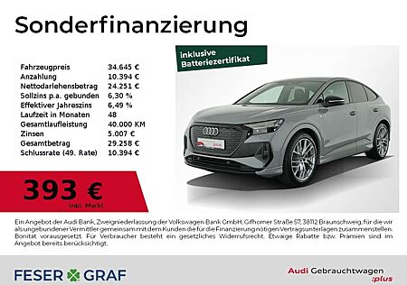 Audi Q4 e-tron Sportback 50 qu S Line Matrix,Navi,Sportsitze