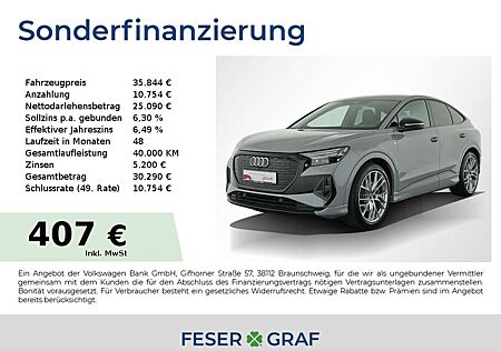 Audi Q4 e-tron Sportback 50 qu S Line Matrix,Navi,Sportsitze
