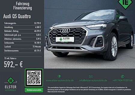 Audi Q5 45 TFSI quattro S line,Standh,360c,AHK,Head