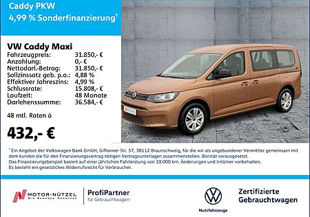 VW Caddy Volkswagen 2.0 TDI DSG SHZ+PDC+GRA+MFL+DAB+7-SI