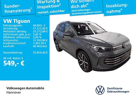 VW Tiguan Volkswagen 1.5 eTSI DSG eHybrid Elegance Navi AHK IQ