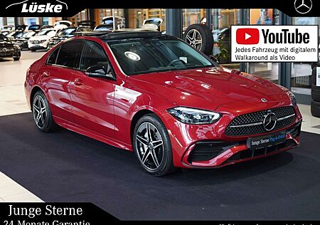 Mercedes-Benz C 300 de AMG Line Night Leder Pano Fahrassistenz