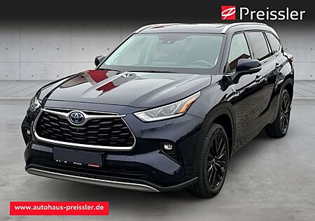 Toyota Highlander 2,5 Hybrid Luxury 7-Sitzer HUD Panorama Navi Memor