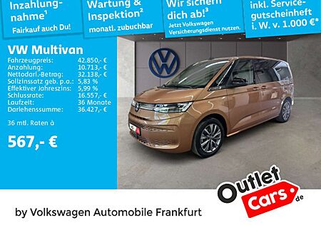 VW T7 Multivan Volkswagen 1.4 TSI DSG eHybrid Life Navi IQ.Lig