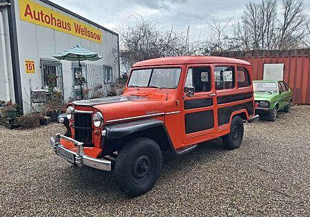 Jeep Willys Overland Stationwagon 4x4 Deutsche Papiere