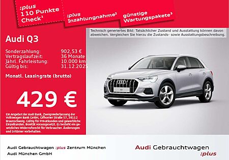 Audi Q3 SUV 35 TFSI S tronic advanced Virtual+/SONOS/