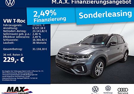 VW T-Roc Volkswagen 1.5 TSI DSG R LINE LED+AHK+ACC+APP+KAMERA+