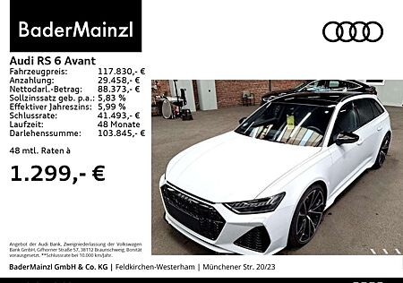 Audi RS6 AHK Matrix HUD Keramik Pano 305km/h