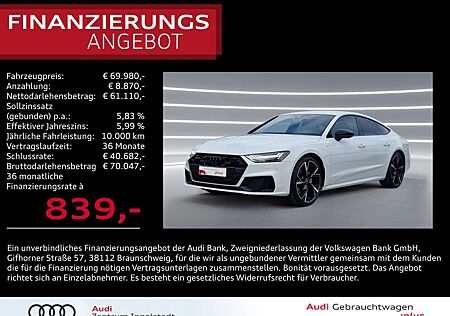 Audi A7 Sportback 40 TDI qu HD-MATRIX AHK 21" 2x S line