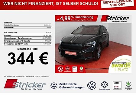 Skoda Enyaq IV60 Sportline 344,-ohne Anzahlung Pano Wärmepump